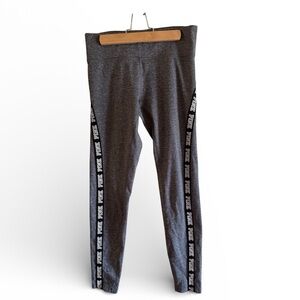 VS PINK Cozy Leggings – Women’s Small –Heather Gray